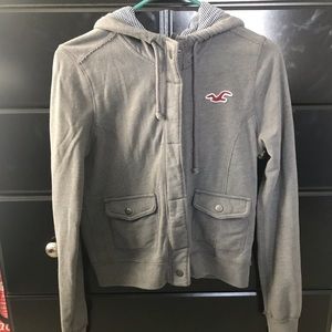 Hollister zip-up hoodie